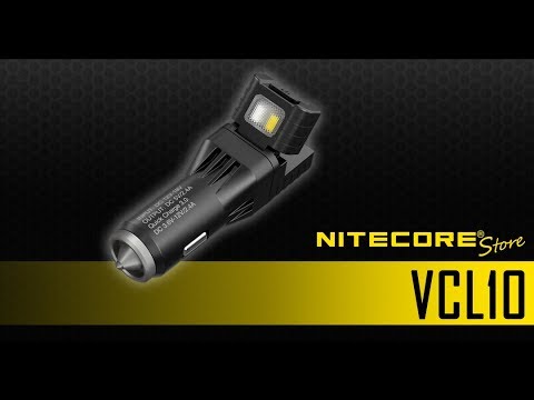 NITECORE VCL10 QuickCharge 3.0 USB Car Charging Adapter & Multi-Tool