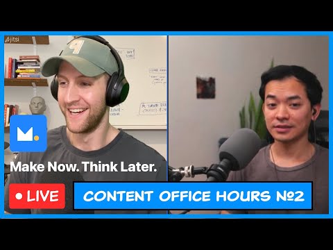 Content Creation office hours with Ben and Francis #2