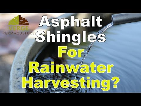 Can You Use Asphalt Shingles for Rainwater Harvesting?