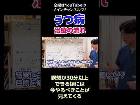 [20]うつ病の治療の流れ／瞑想が30分以上できる頃には今やるべきことが見えてくる