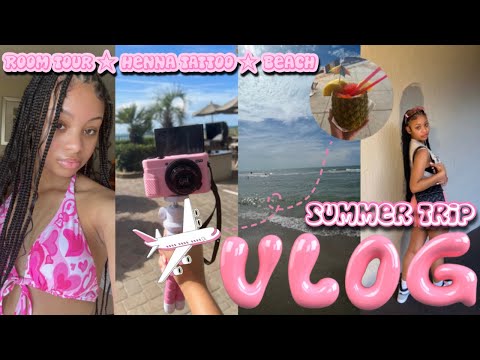 SUMMER TRIP VLOG: Going to the beach, road trip, family, shopping etc… || Ra’Mariah Alexia