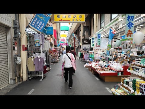 神戸 七夕の湊川商店街、東山商店街、マルシン市場を歩き撮り(2024年7月)