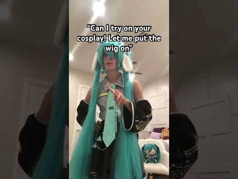 Lazy post #hatsunemiku #miku #vocaloid #cosplay #silly #ashwolf323