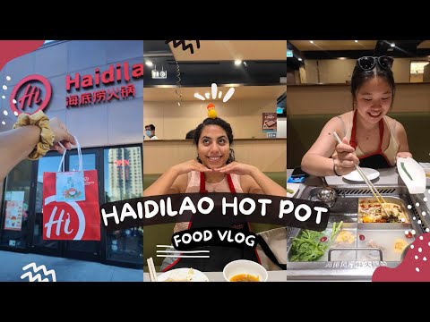 Trying HaiDiLao Hot Pot for the First Time + Hacks and Codes 🍲