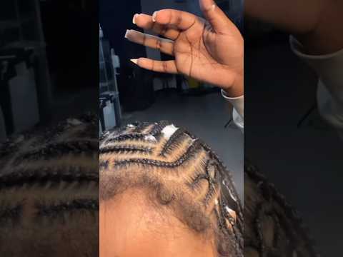 Funlani Braids😍 | Half Knotless/ Feed-in Braids #fyp  #shorts #viral #funlanibraids #feedinbraid