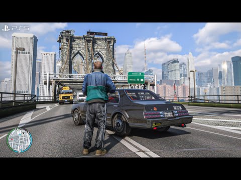 GTA IV — The Definitive Edition™ Unreal Engine 5 PS5 Gameplay Concept made with GTA 5 PC Mods