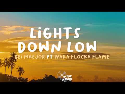 Lights Down Low - Bei Maejor ft Waka Flocka Flame (Lyrics)