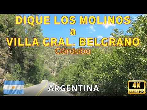 Córdoba - Argentina - Los Molinos Dam to Villa General Belgrano - Walk # 49