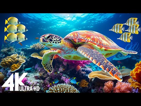 [NEW] 11HR Stunning 4K Underwater Footage, Beautiful Coral Reef Fish in Aquarium - 4K Video #5