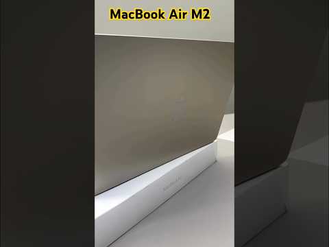 MacBook Air M2 #electronic #videos #smartphone #reels #unboxing #tech #india #mackbookair