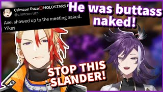 Axel fought for his LIFE after Hakka EXPOSED HIM ON STREAM!【Holostars EN | Banzoin Hakka】