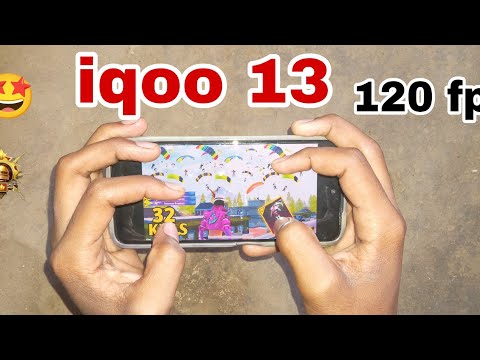 iqoo 13 bgmi test  ।iqoo 13 bgmi test 120 fps  ।iqoo 13 unboxing ।@Pandalocalyt