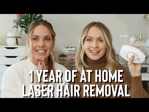 1 Year of Laser Hair Removal At home RESULTS! - KayleyMelissa