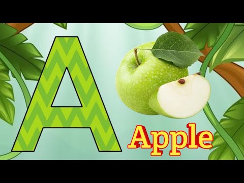 A For Apple, A to z Alphabets Song , B For Ball, A to z Abcd #abcdsong #kidslearning #kidsvideo