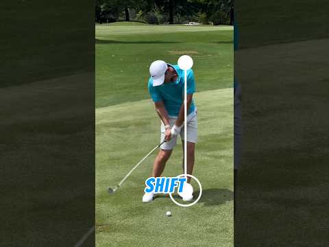 How to shift to the Lead Side CORRECTLY! 🔥🙌🏻 #golftips