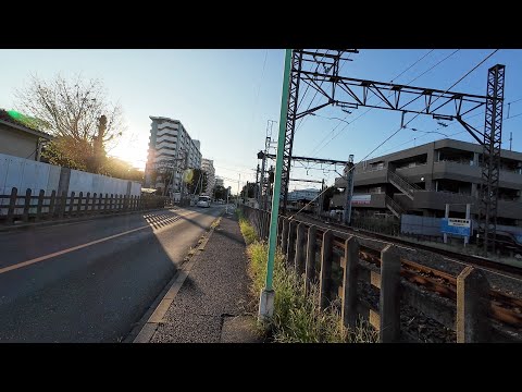 【東京編】萩山駅から始まる散歩：４K Japan Hagiyama