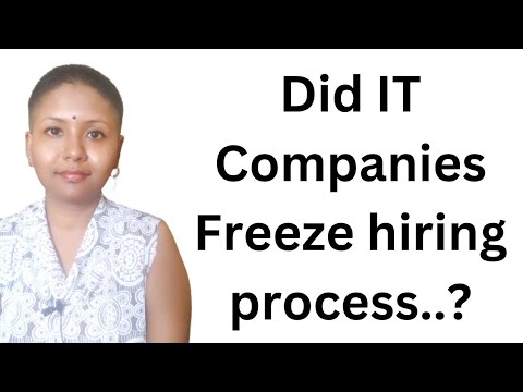 Did IT companies freeze the hiring process | Sushmita Madhu