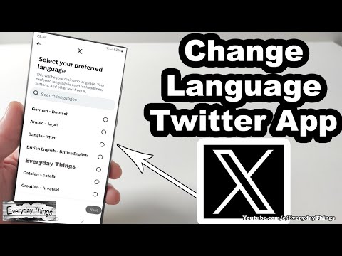 How to Change Language on Twitter App - Quick Steps