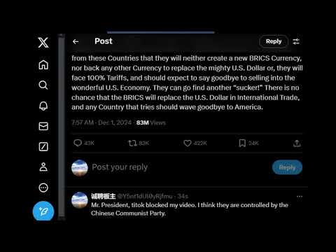 I provide evidence on President Trump’s Twitter that TIKTOK is CCP-controlled propaganda