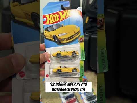 1992 Dodge Viper RT/10 Hotwheels #hotwheelscollector #walmart #moosejaw #shorts