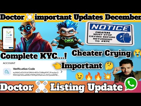 Doctor X Important Update || Doctor X Final Mining End || Doctor X Distribution coming