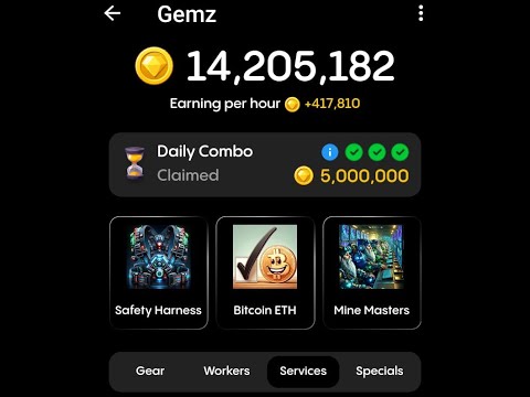 gemz coin Airdrops for beginners - STEP BY STEP GUIDE - how to navigate and claim free coins