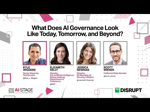 The future of AI governance, with SB 1047 architect Sen. Scott Wiener | TechCrunch Disrupt 2024