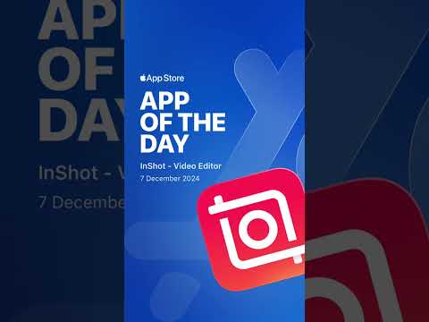 InShot is featured as App of the Day #OnTheAppStore! 🙌 More exciting updates ahead! @AppStore