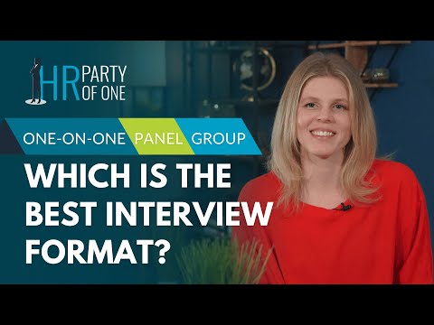 One-on-One vs. Panel vs. Group: Which Is the Best Interview Format?