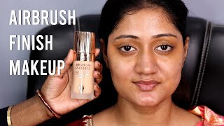 Airbrush Finish Makeup Tutorial / Winter Makeup For Dry Skin / Winter Bridal Makeup Tutorial