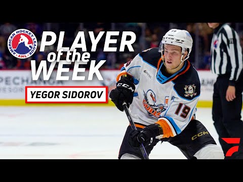 Yegor Sidorov Highlights: San Diego Gulls Forward Earns AHL Player Of The Week Honors