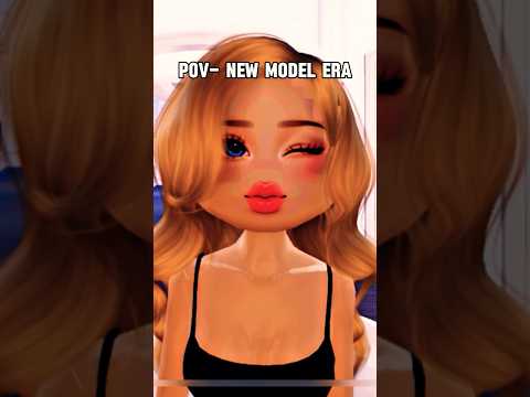 POV- NEW MODEL ERA #trend #roblox #dti #dresstoimpress #shorts #funny #viralvideo