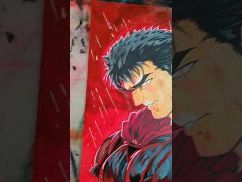 Berserk Artwork #springonshorts #berserk #guts #drawing #art