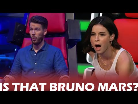 TOP 5 BRUNO MARS COVERS ON THE VOICE | BEST AUDITIONS