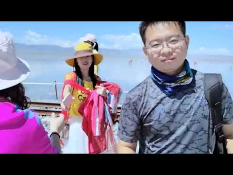 青海茶卡盐湖，天空之境最美的地方  #旅行vlog  #热爱生活  #旅行  #记录生活  #打卡  #青海