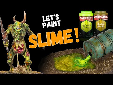 Get Gross!!! Mastering SLIME & VOMIT Effects with Army Painter Paints!