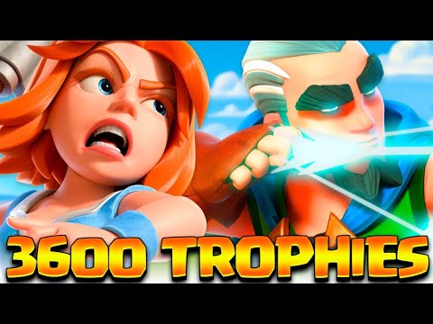 ROAD TO 3600 TROPHIES - Clash Royale