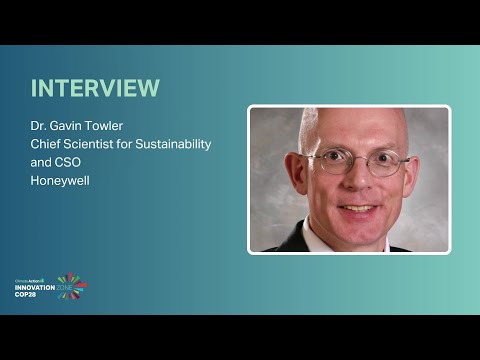 Interview with Dr. Gavin Towler from Honeywell | Innovation Zone 2023