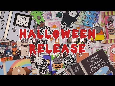 Halloween New Releases! | Planner Bunny Press | Character Stickers