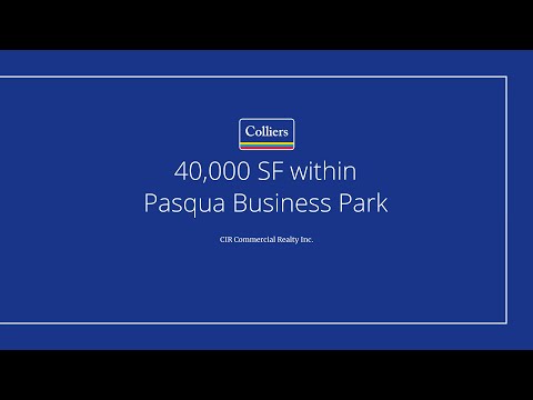 40,000 SF warehouse property in Pasqua Business Park