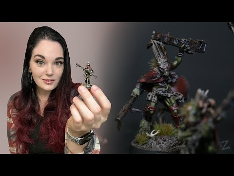 Painting Turnip28 Style : Kroot Kill Team