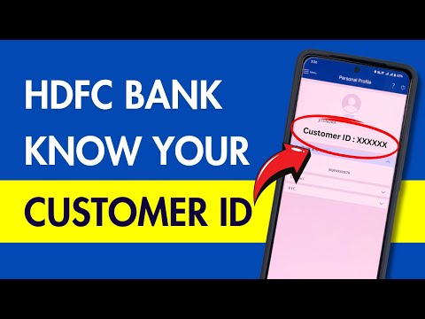 HDFC Bank Customer ID Forgot? Find or Know Your Customer ID in HDFC Bank Application