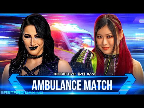 WWE 2K24 | Rhea Ripley VS Iyo Sky - Ambulance Match | Royal Rumble