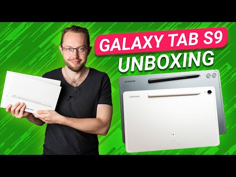 Samsung Galaxy Tab S9 and S9+ with S Pen Unboxing & Hands On