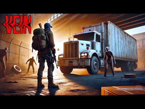 Truck Warehouse! Post Apocalyptic Survival | Vein Gameplay [E7]