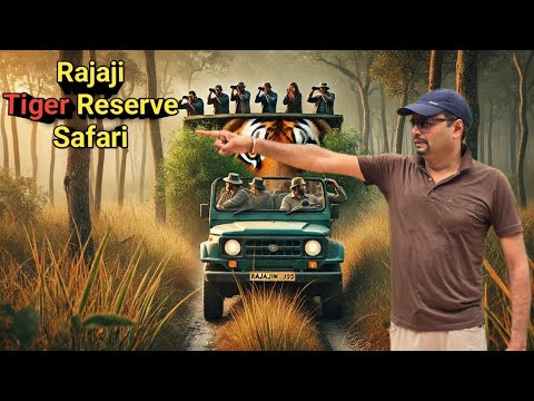 Chilla Safari । Rajaji National Park Open Gypsy Safari | Thrilling Wildlife Adventure in Uttarakhand