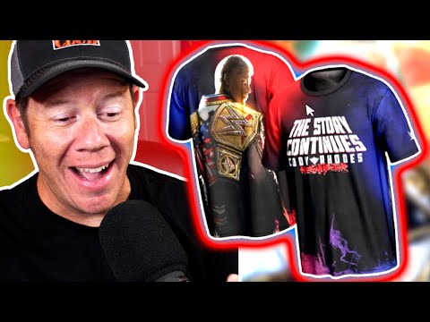 Reacting to Cody & Summerslam MERCH