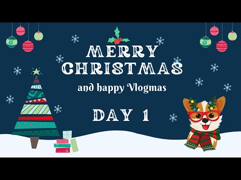 It's Vlogmas Day 1 | Roland's Advent Calendar | Christmas Tree