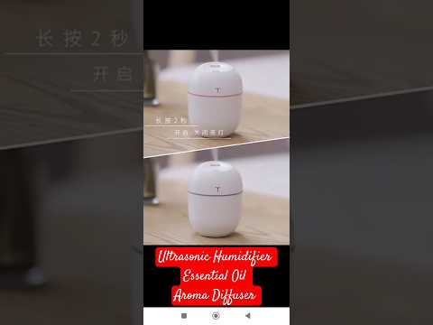 Ultrasonic Humidifier Essential Oil Aroma Diffuser 200ml #diffusers #humidifier #shortsfeed