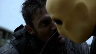 Slade Wilson vs. Bill Wintergreen- Arrow Episode 15